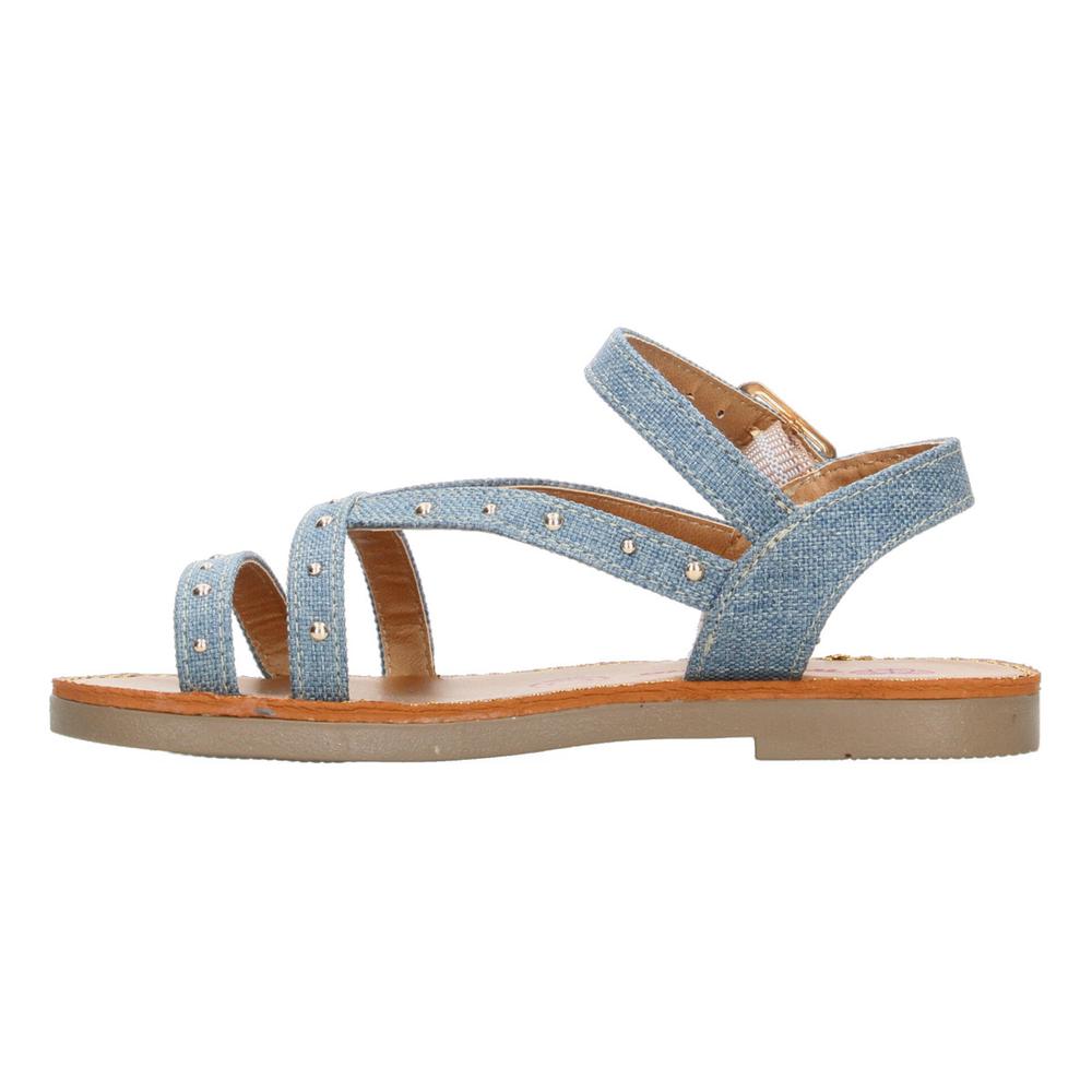 Foto 6 pulgar | Sandalias Tropicana Azul Hebilla Ajustable Para Niña T14-26 Azul