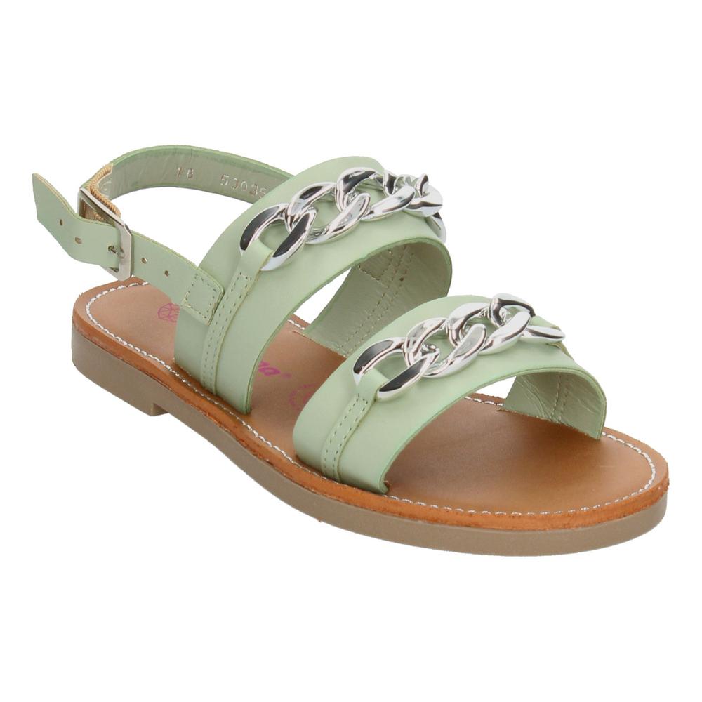 Foto 3 pulgar | Sandalias Tropicana Verde Para Niña [tro1357] Plateado