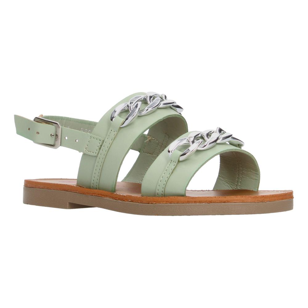 Foto 4 pulgar | Sandalias Tropicana Verde Para Niña [tro1357] Plateado