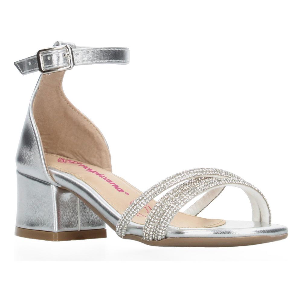 Foto 3 | Sandalias Tropicana Plateado Para Niña [tro1412] Plateado