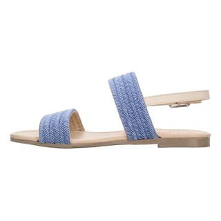 Foto 3 | Sandalias Tropicana Azul Ajuste De Hebilla Para Niña Azul