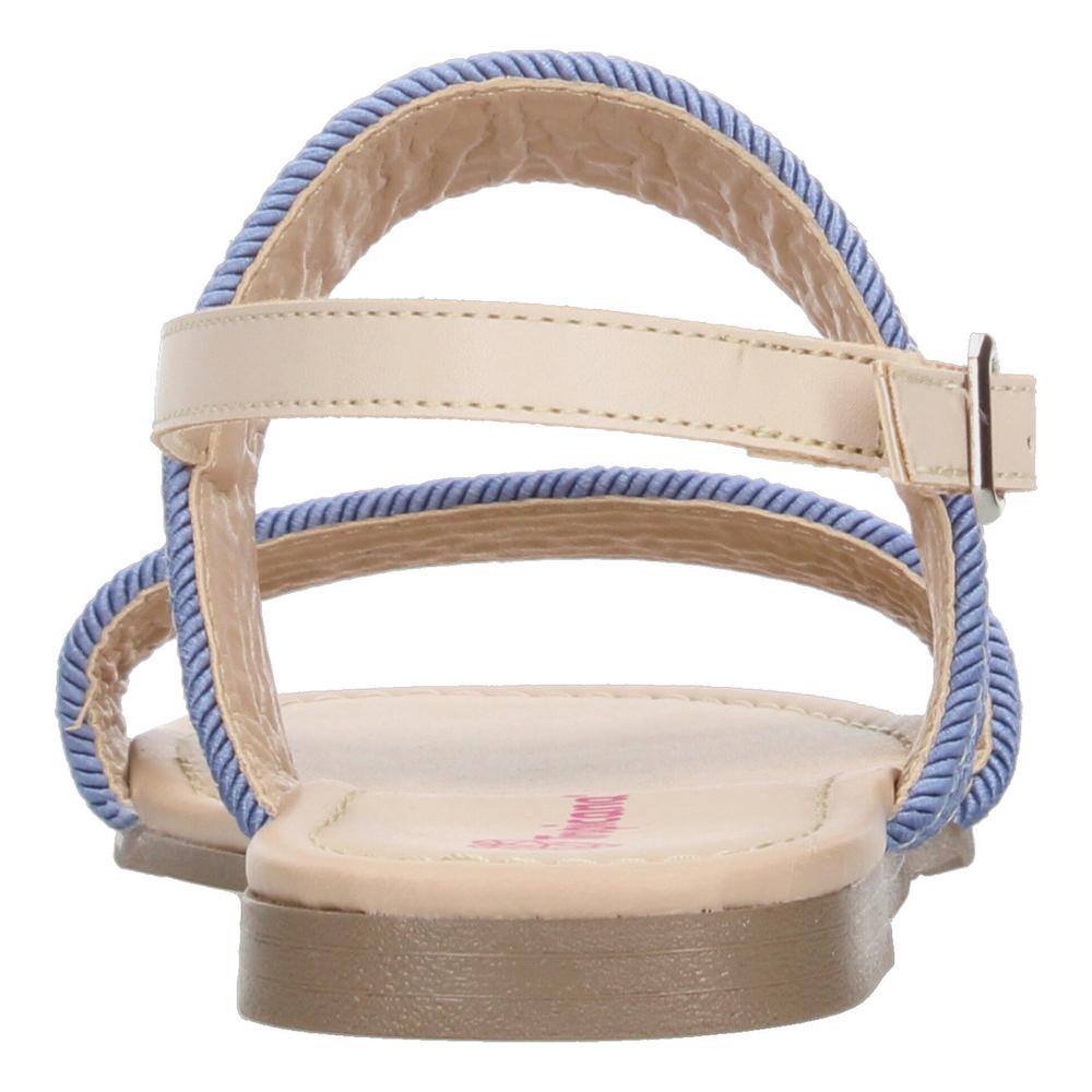 Foto 6 | Sandalias Tropicana Azul Ajuste De Hebilla Para Niña Azul