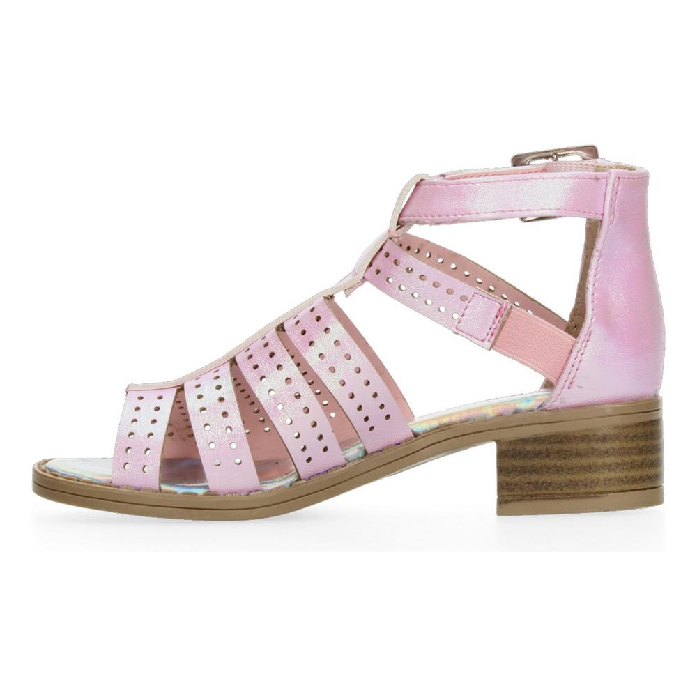 Foto 3 | Sandalias Tropicana Rosa Con Hebilla Ajustable Para Niña Rosa