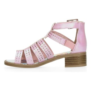 Foto 3 | Sandalias Tropicana Rosa Con Hebilla Ajustable Para Niña Rosa