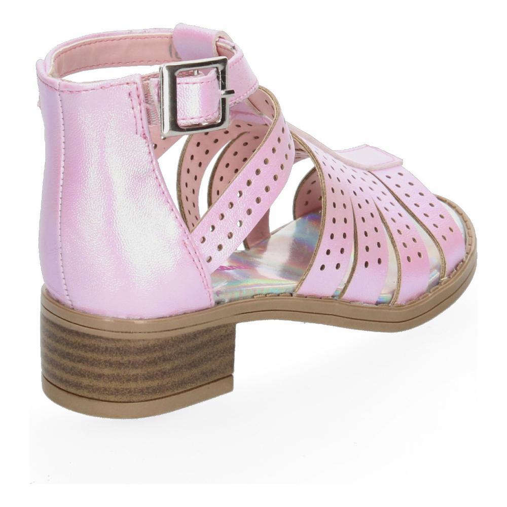 Foto 4 | Sandalias Tropicana Rosa Con Hebilla Ajustable Para Niña Rosa