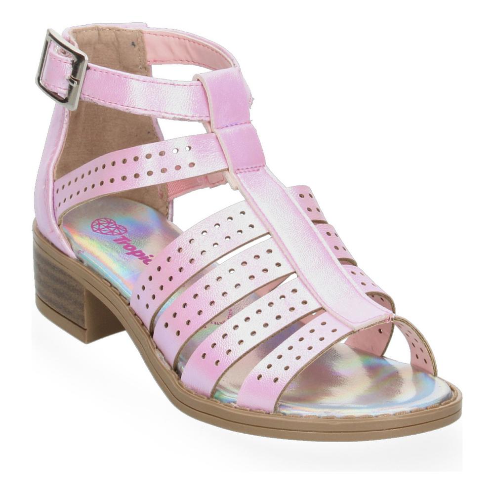 Foto 5 | Sandalias Tropicana Rosa Con Hebilla Ajustable Para Niña Rosa