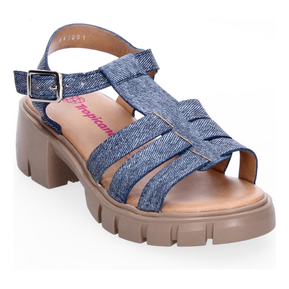 Foto 5 pulgar | Sandalias Tropicana Azul Para Niña [tro1414] Azul