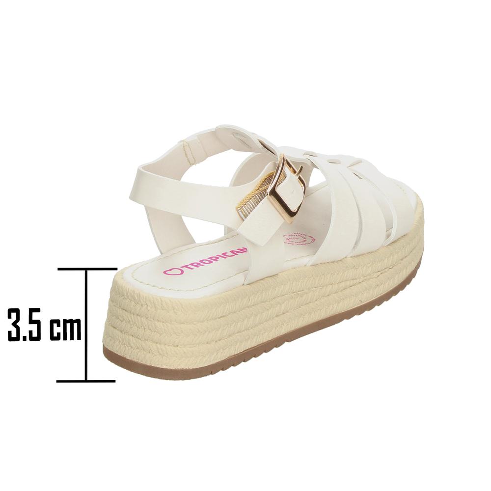 Foto 3 | Sandalias Tropicana Beige Para Niña T22-25 [tro1561] Beige