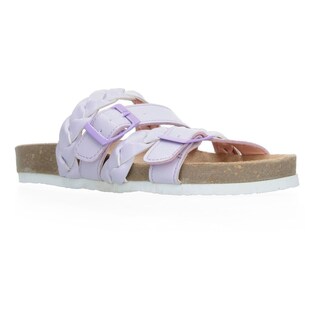 Foto 6 | Sandalias Tropicana Lavanda Correas Trenzadas Para Niña Cafe
