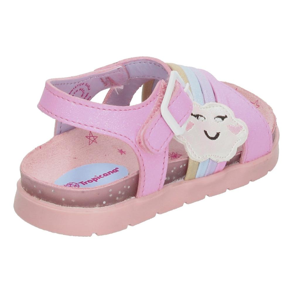 Foto 4 | Sandalias Tropicana Rosa Para Niña [tro1341] Multicolor