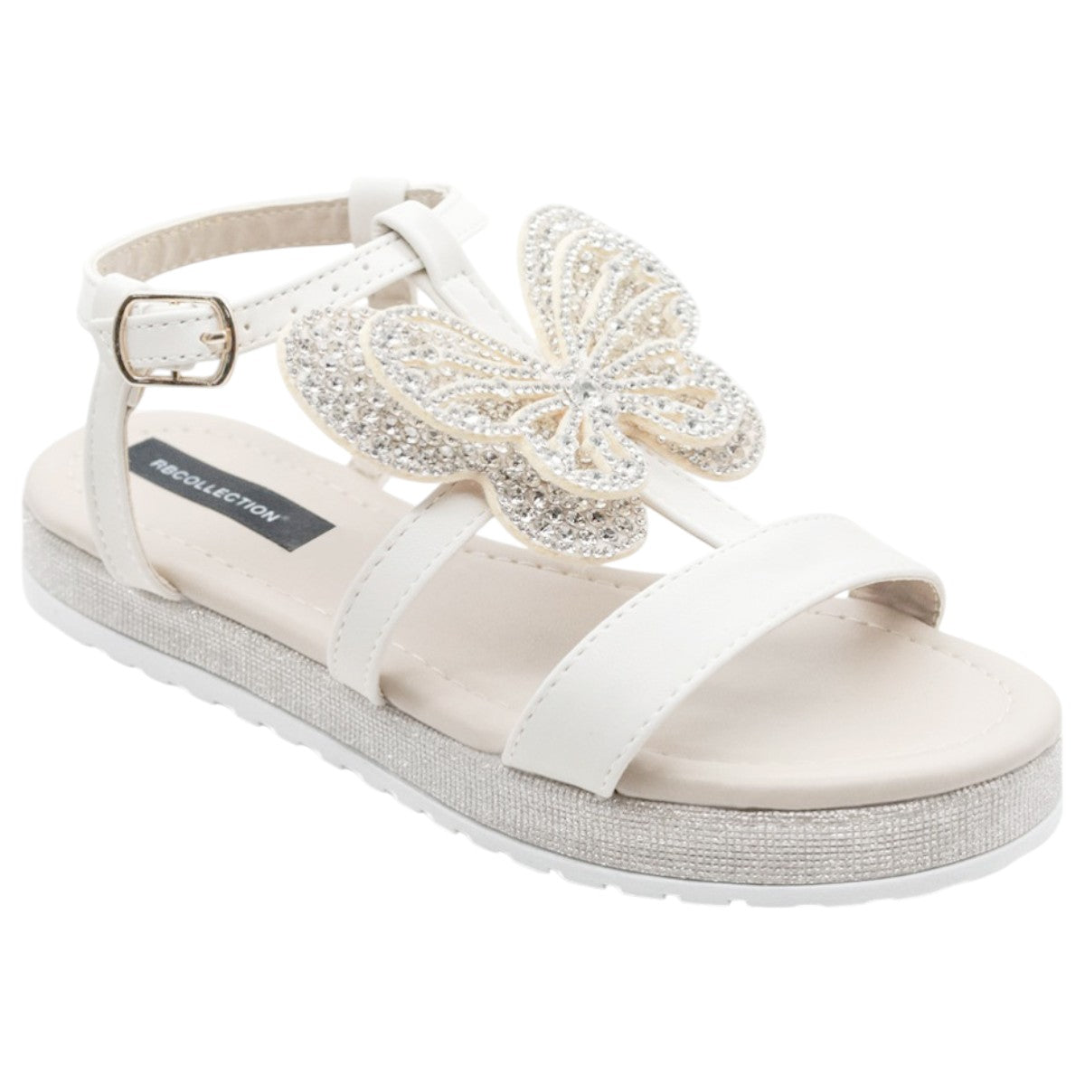 Sandalias Exterior Piel Vegana Color Late Para Niña De Rbcollection