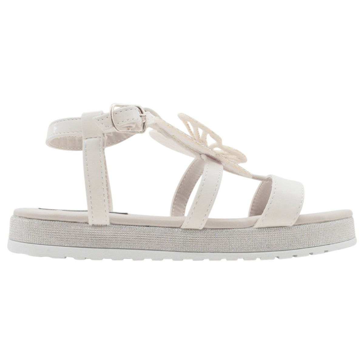 Foto 2 | Sandalias Exterior Piel Vegana Color Late Para Niña De Rbcollection