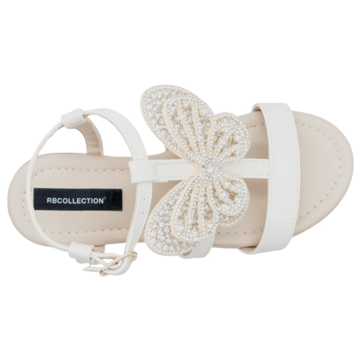 Foto 3 | Sandalias Exterior Piel Vegana Color Late Para Niña De Rbcollection