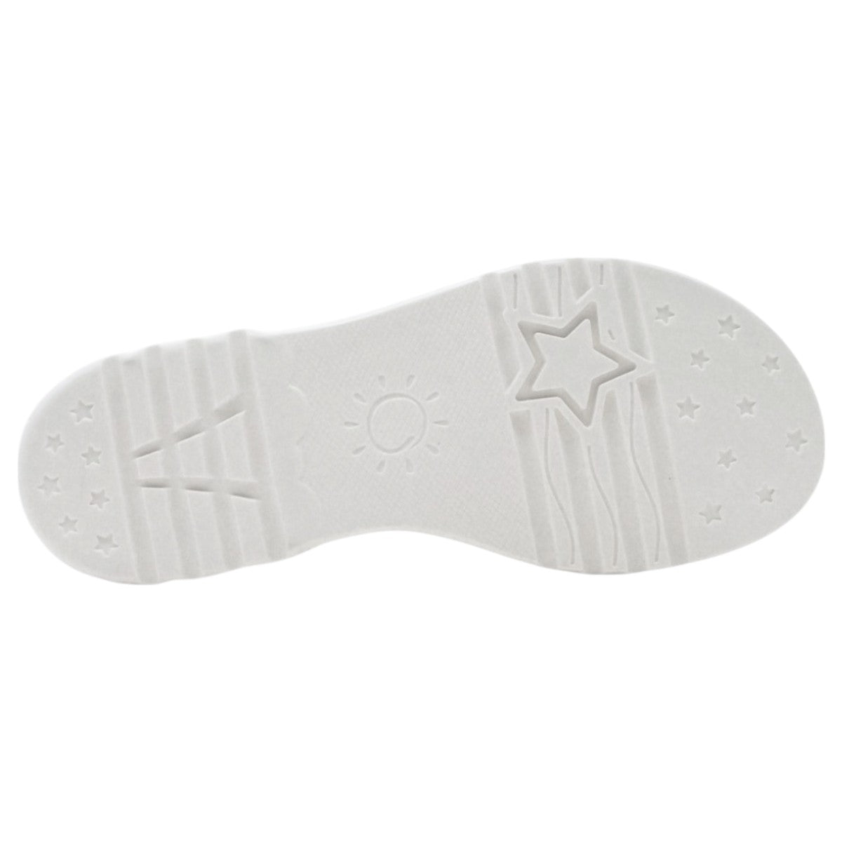 Foto 5 pulgar | Sandalias Exterior Piel Vegana Color Blanco Para Niña De Rbcollection