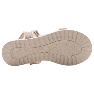 Foto 4 | Sandalias Exterior Sintético Color Oro Para Niña De Rbcollection
