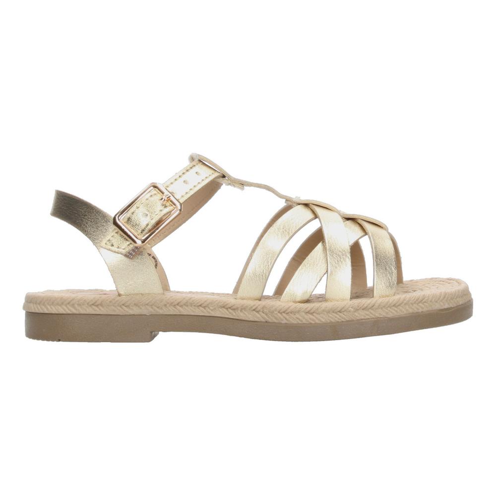 Foto 1 | Sandalias Tropicana Dorado Para Niña [tro1424] Dorado