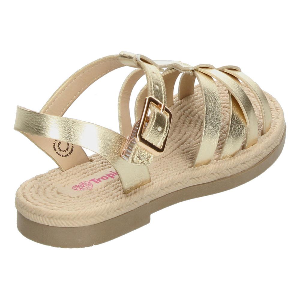 Foto 4 pulgar | Sandalias Tropicana Dorado Para Niña [tro1424] Dorado