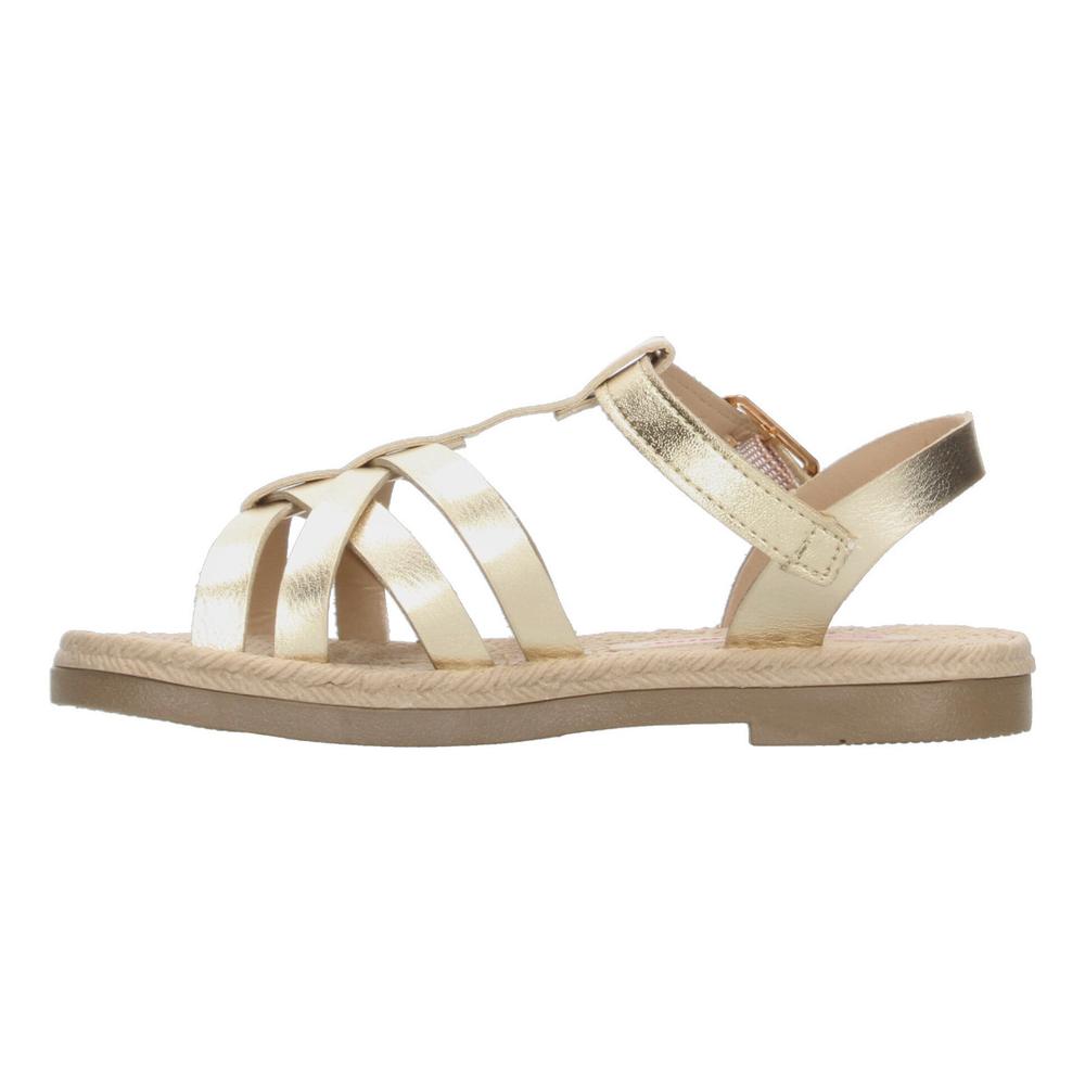 Foto 5 | Sandalias Tropicana Dorado Para Niña [tro1424] Dorado