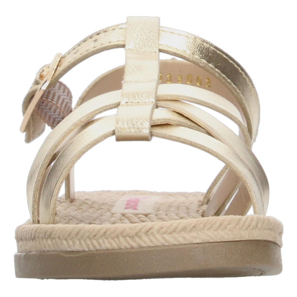 Foto 6 | Sandalias Tropicana Dorado Para Niña [tro1424] Dorado