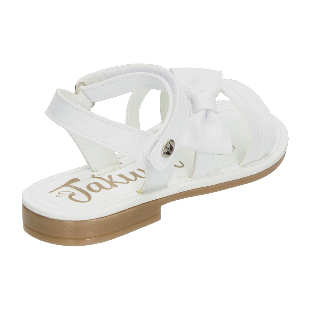 Foto 3 | Sandalias Jakuna Blanco Para Niña T18-22 [jak428] Blanco
