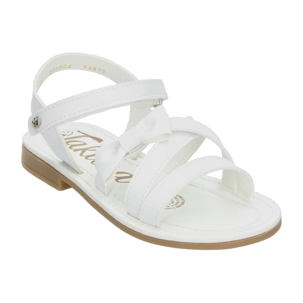 Foto 4 | Sandalias Jakuna Blanco Para Niña T18-22 [jak428] Blanco