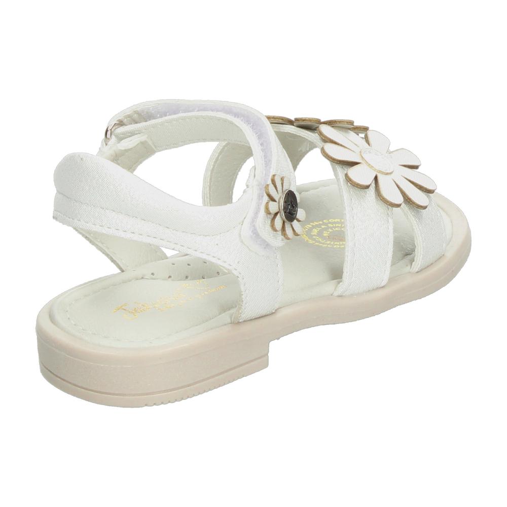 Foto 4 pulgar | Sandalias Jakuna Blanco Para Niña T15-18 [jak413] Blanco