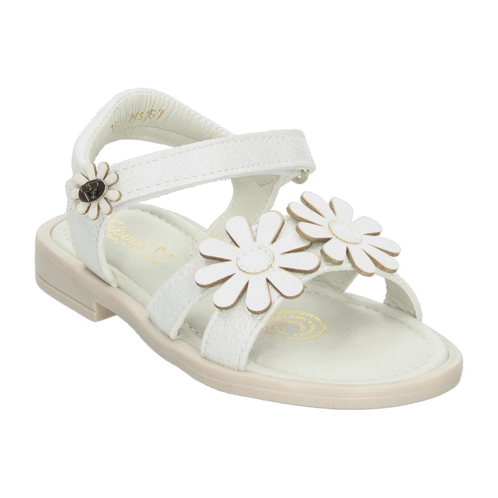 Foto 5 pulgar | Sandalias Jakuna Blanco Para Niña T15-18 [jak413] Blanco