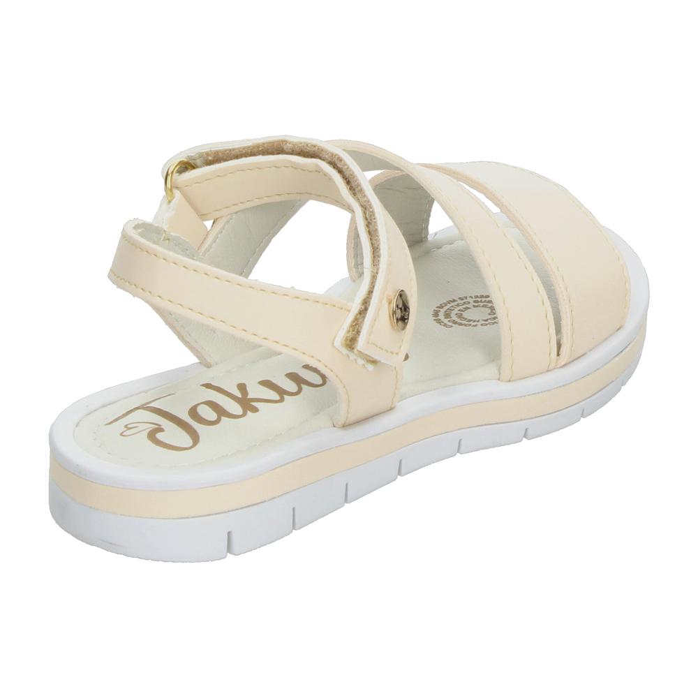 Foto 4 pulgar | Sandalias Jakuna Amarillo Para Niña T18-22 [jak417] Amarillo