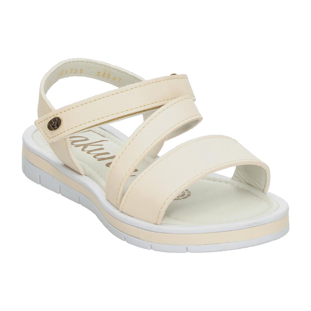 Foto 5 pulgar | Sandalias Jakuna Amarillo Para Niña T18-22 [jak417] Amarillo