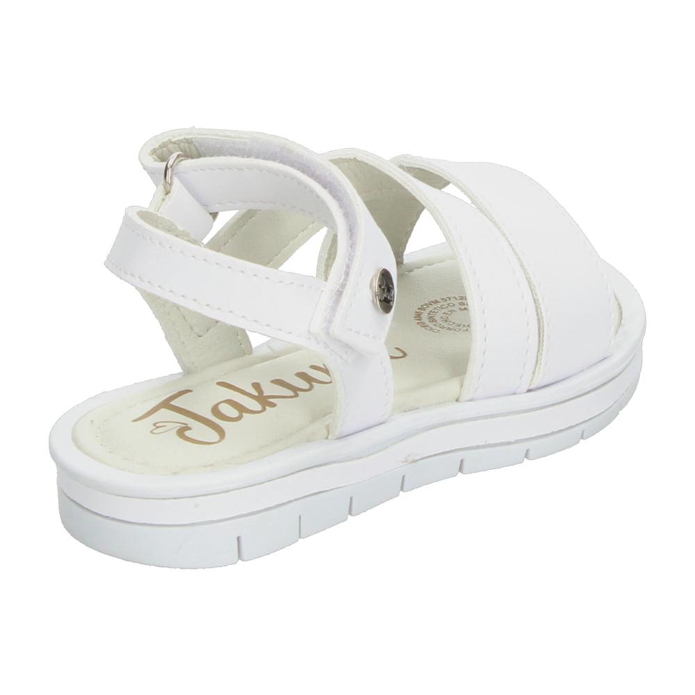 Foto 3 | Sandalias Jakuna Blanco Para Niña T18-22 [jak419] Blanco