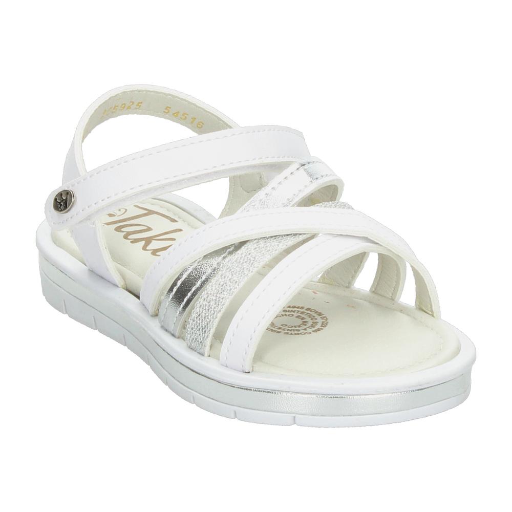 Foto 4 | Sandalias Jakuna Blanco Para Niña T18-22 [jak424] Blanco