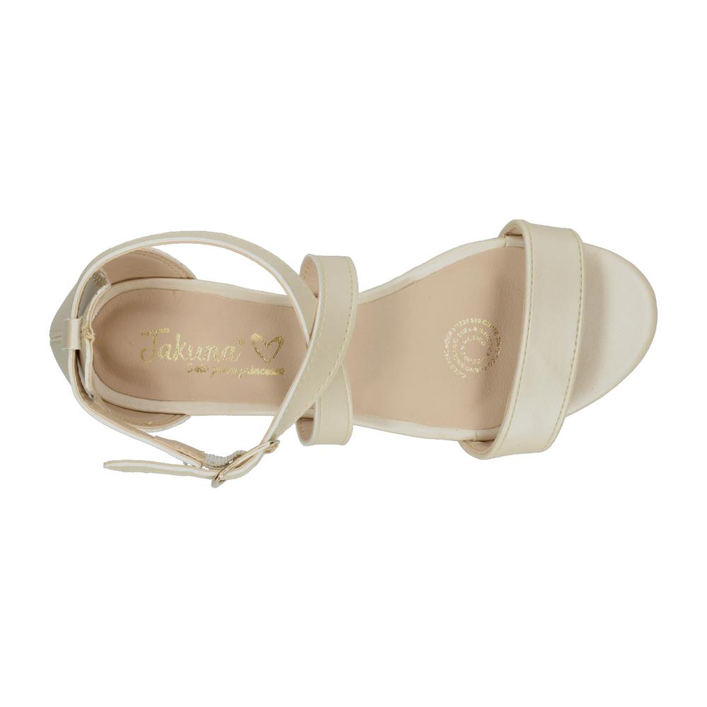 Foto 8 | Sandalias Jakuna Beige Para Niña T22-24 [jak431] Beige