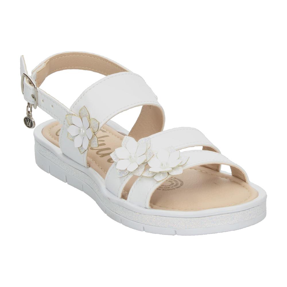 Foto 4 | Sandalias Jakuna Blanco Para Niña T18-22 [jak433] Blanco