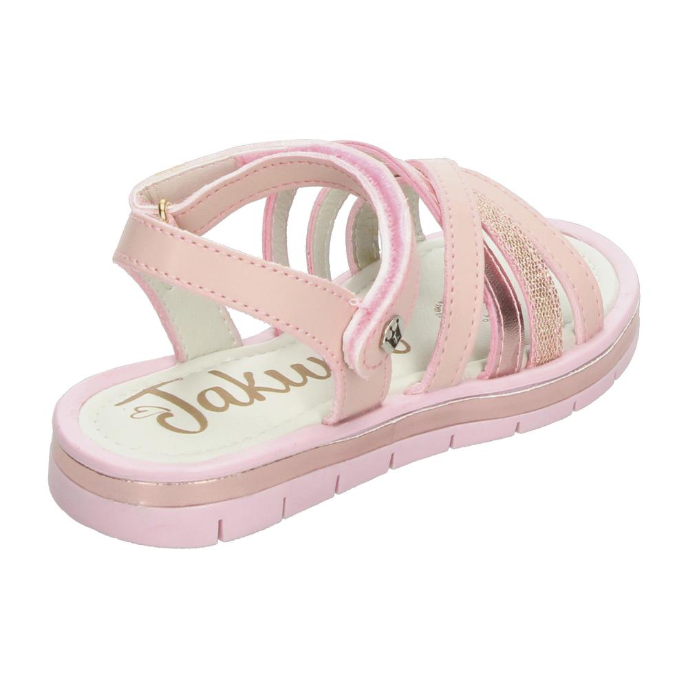 Foto 3 | Sandalias Jakuna Rosa Para Niña T15-18 [jak420] Rosa
