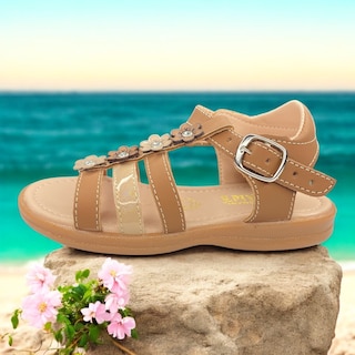 Foto 3 | Huaraches Camel Niña, Versatilidad Y Estilo Para Cada Paso
