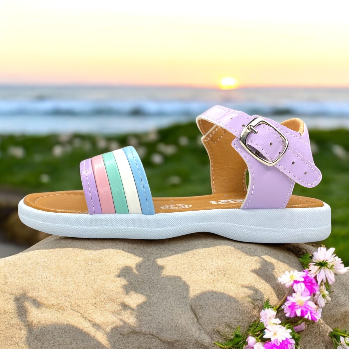 Foto 4 pulgar | Huaraches Para Niña, Diseño Moderno Y Comodidad Para Jugar