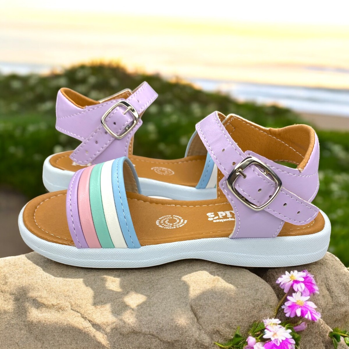 Foto 6 pulgar | Huaraches Para Niña, Diseño Moderno Y Comodidad Para Jugar