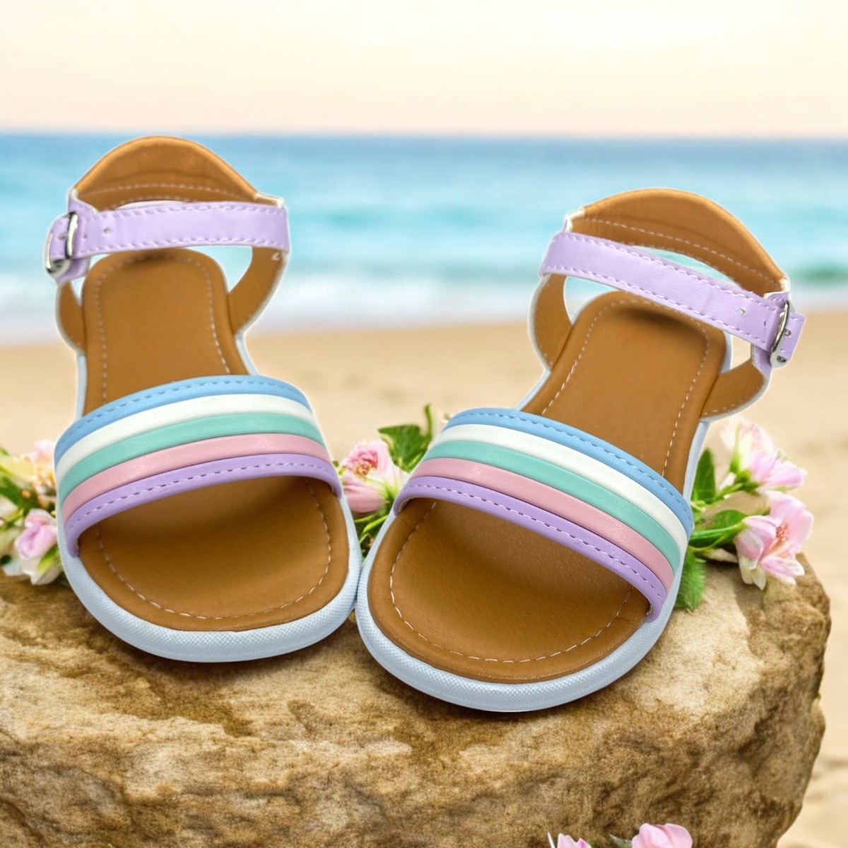 Foto 7 pulgar | Huaraches Para Niña, Diseño Moderno Y Comodidad Para Jugar
