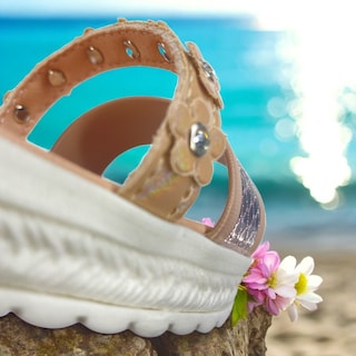 Foto 5 | Huaraches Beige Para Niña, Comodidad Y Estilo