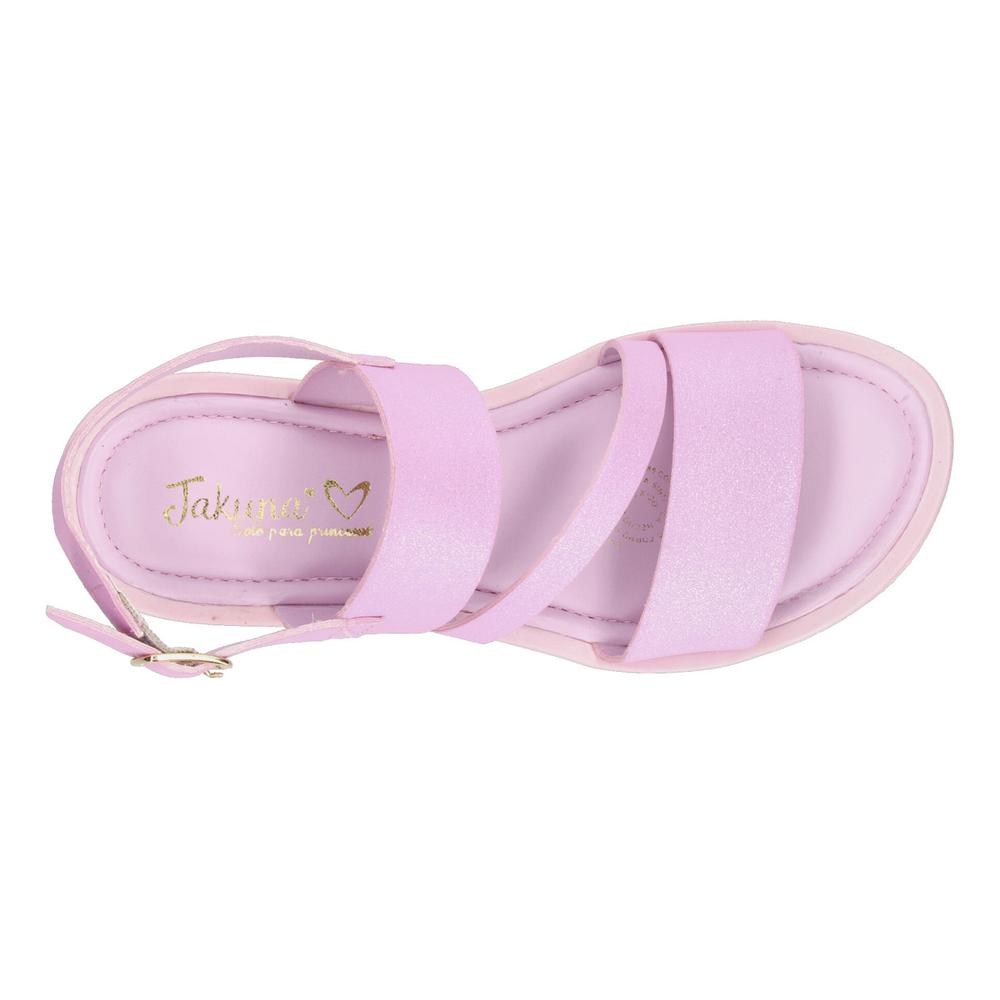 Foto 8 | Sandalias Jakuna Rosa Para Niña (18-24) [jak342] Rosa
