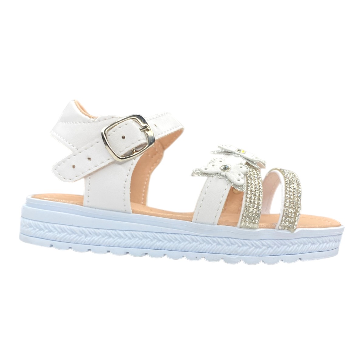 Foto 2 pulgar | Huaraches De Verano Para Niña, Suela Antideslizante