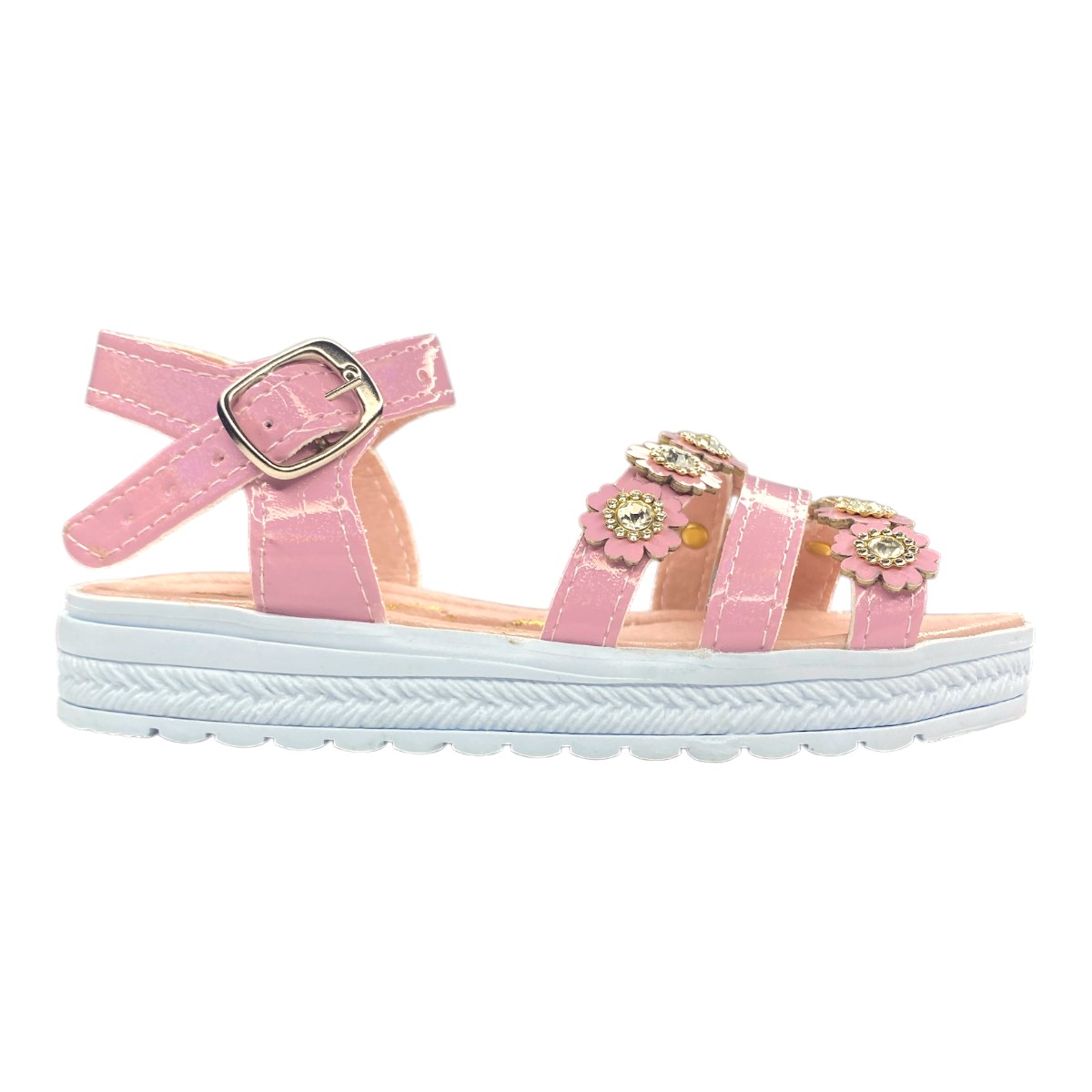 Foto 1 | Huaraches Rosas Niña, Confort Y Dulzura En Cada Movimiento