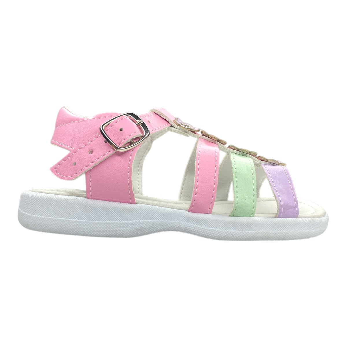 Foto 1 | Huaraches Las Cuatas Zapatería Blancos para Niña