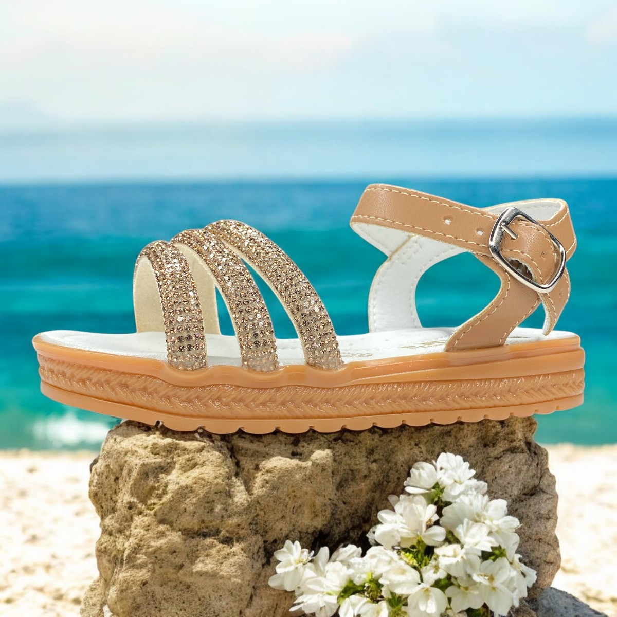 Foto 3 | Sandalias Las Cuatas Zapatería para Niña