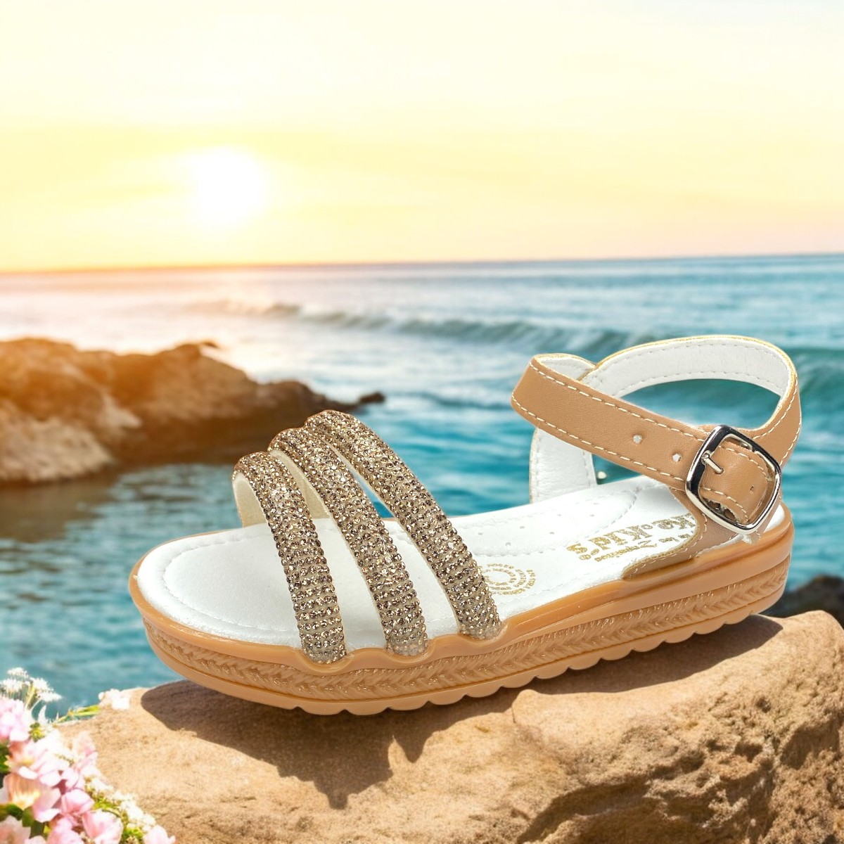 Foto 5 pulgar | Sandalias Las Cuatas Zapatería para Niña