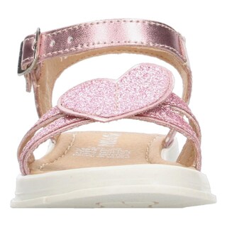 Foto 6 | Sandalias Yuyin Rosa Diseño De Corazón Con Hebilla Para Niña Rosa