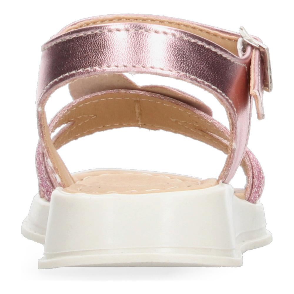 Foto 8 pulgar | Sandalias Yuyin Rosa Diseño De Corazón Con Hebilla Para Niña Rosa