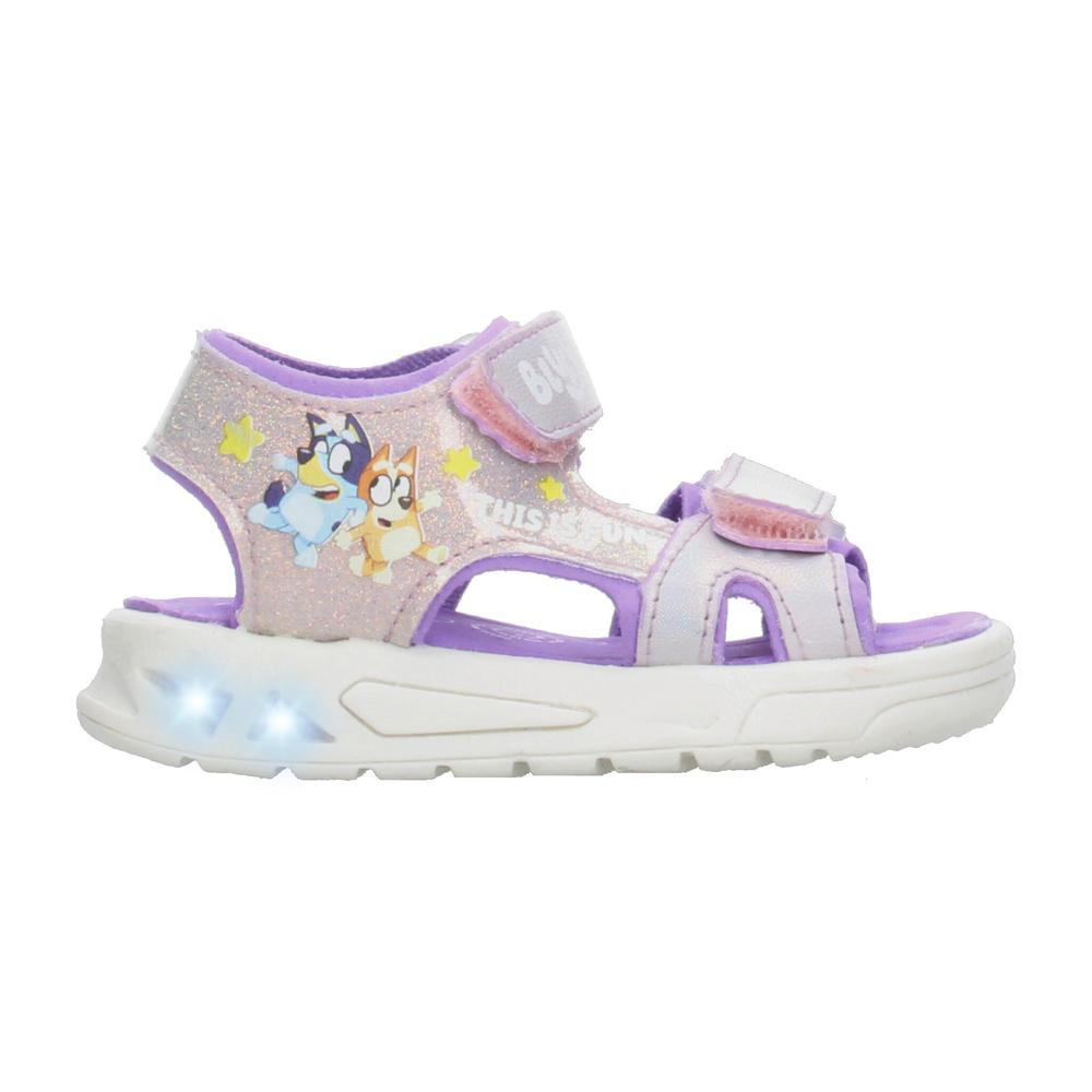 Foto 1 | Sandalias Bluey Plateado Para Niña T12-15 [buy5] Plateado