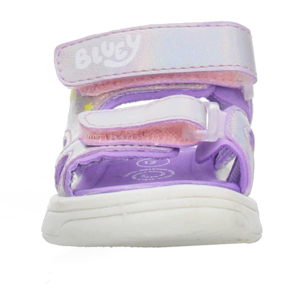 Foto 7 | Sandalias Bluey Plateado Para Niña T12-15 [buy5] Plateado