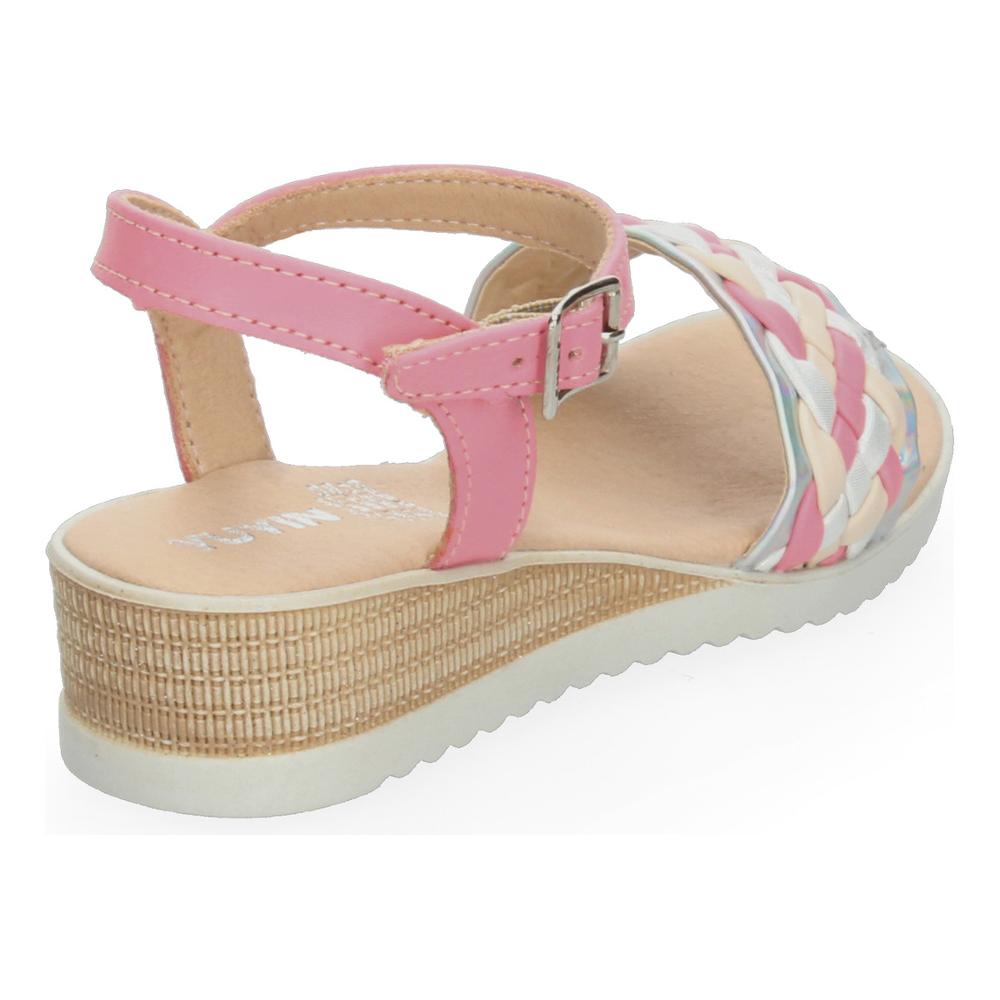 Foto 4 | Sandalias Yuyin Rosa Para Niña [yuy453] Multicolor